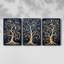 Lanscape Study Series XXVII - Ensemble de toiles tendues avec châssis Premium - Prêt à être accroché-807787708