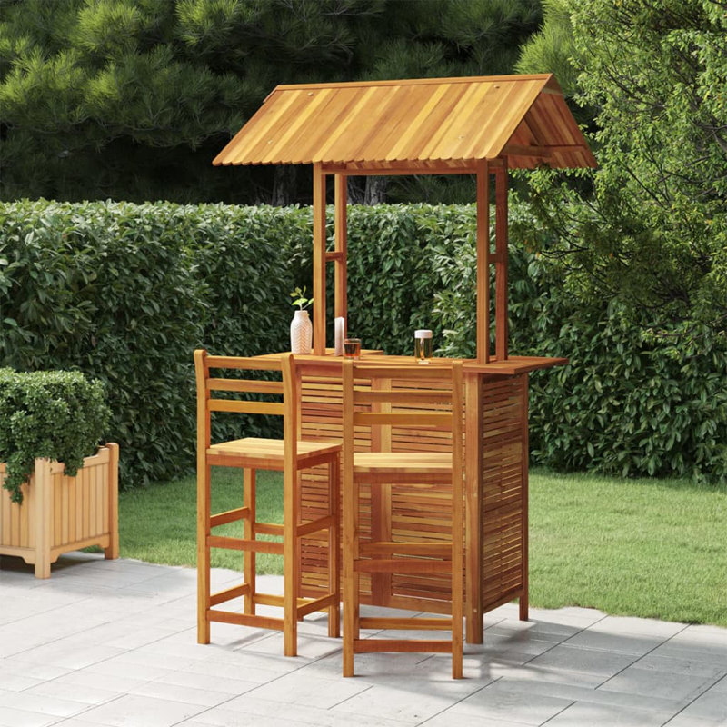 2 - Person Patio Dining Set with Rectangular Table