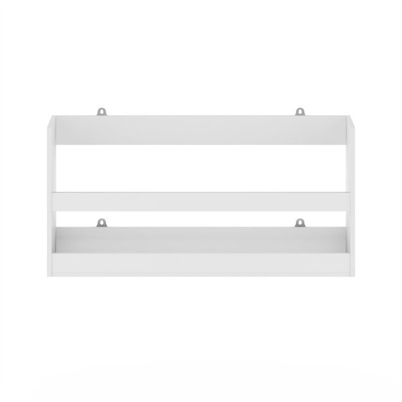 Tablette flottante Tori-Leigh, Blanc