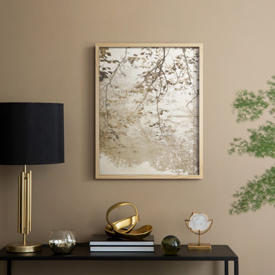 Fresco Framed Print - Solid Wood
