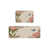 Rose / pivoine beige / papillon
