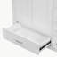 Meuble-lavabo blanc 36 po avec lavabo en céramique