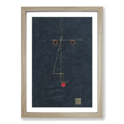 Portrait of an Artist by Paul Klee - Framed Print