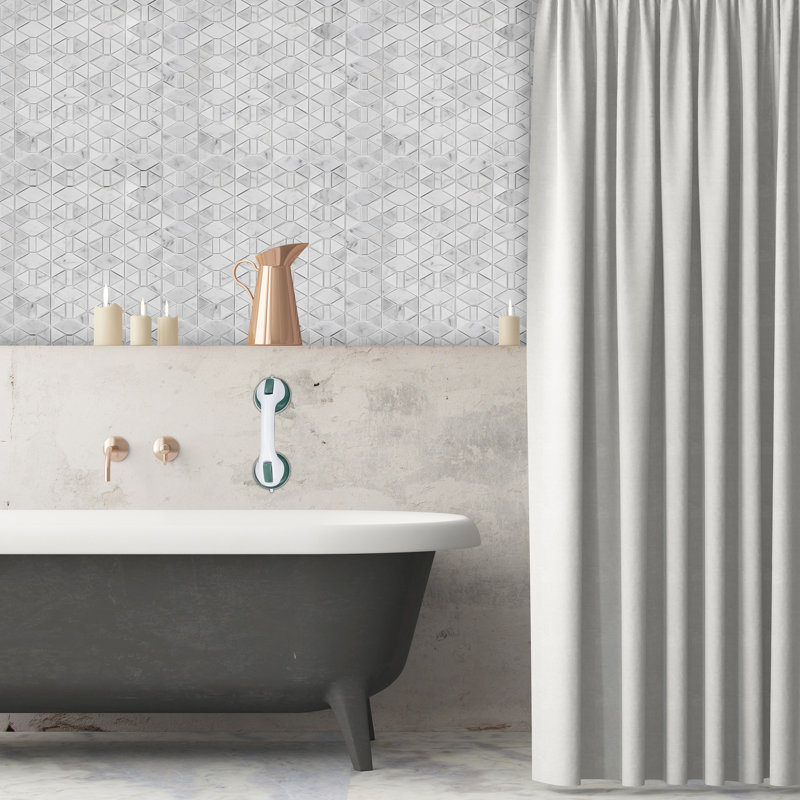 Carrara Random Sized Marble Random Mosaic Wall & Floor Tile