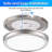 Edwena 14 inch LED Flush Mount Ceiling Light Fixture Dimmable CCT Selectable 
