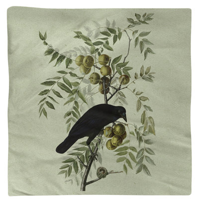 Serviette de coton 10 po american crow John James Audubon