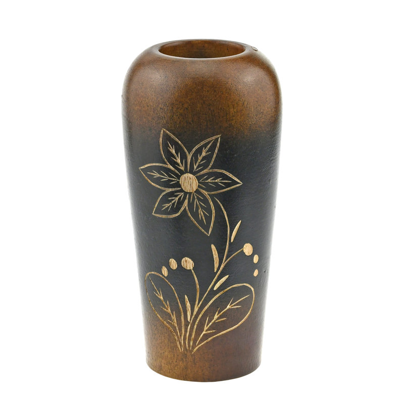 Schulte Handmade Wood Table Vase
