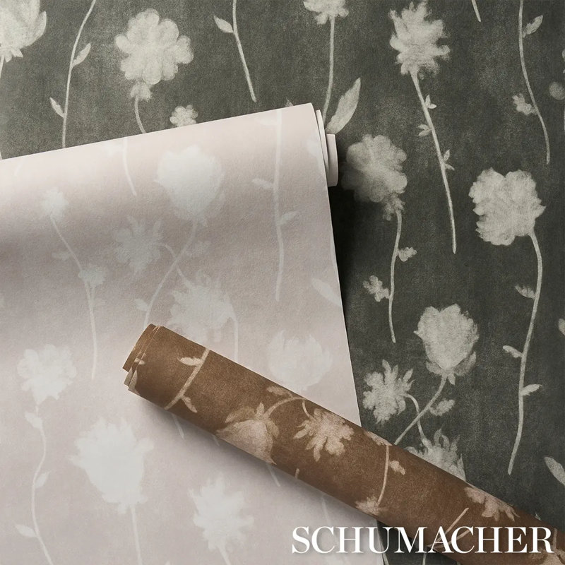 Schumacher X Backdrop Before Midnight Wallpaper, Brown