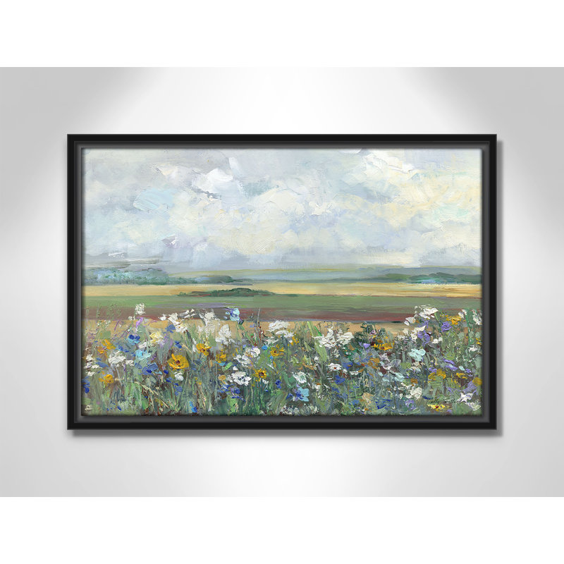«Far Afield Print» par Sally Swatland, H 13,5 po x l 19,5 po, Noir