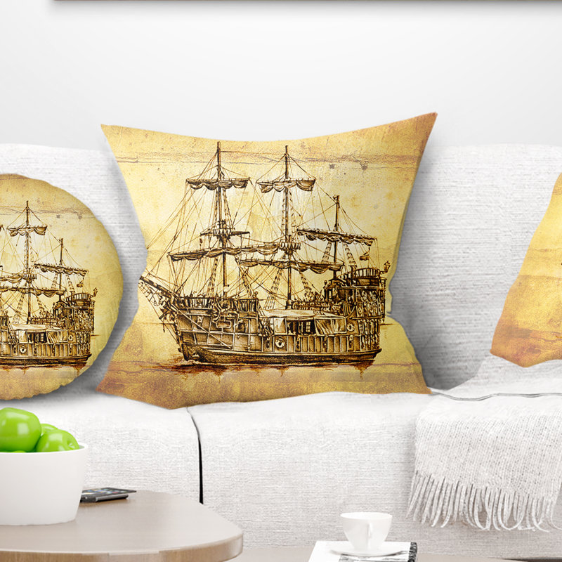 Coussin Brown, 18 po x 18 po, Coussin décoratif