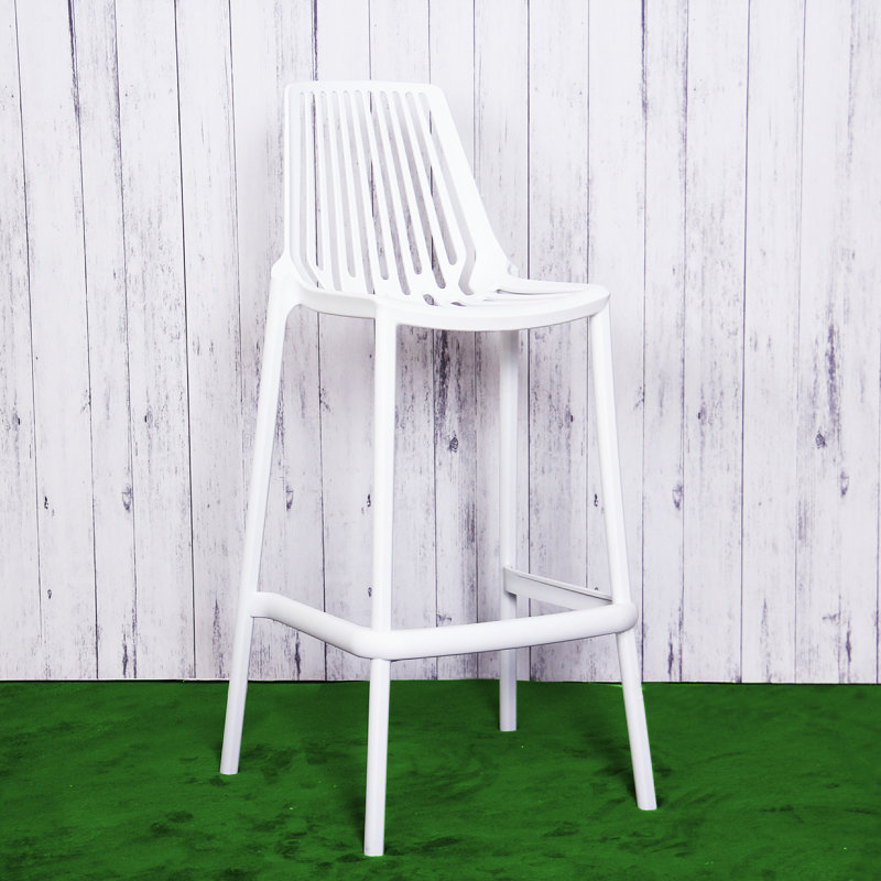 Brenna Counter Stool, White