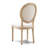 Anousha Oval Chair Solid Wood Dining Set