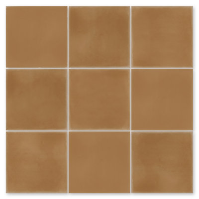 Solid 8" x 8" Cement Wall & Floor Tile
