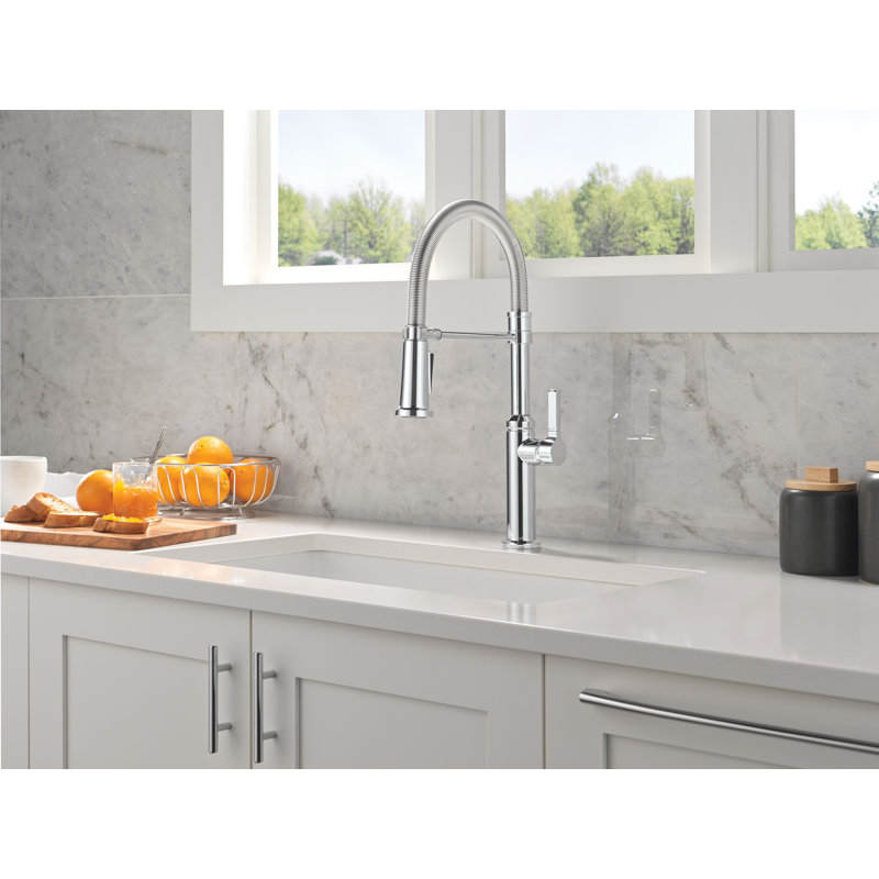 Robinet de cuisine Delta Rhett Pro, Chrome