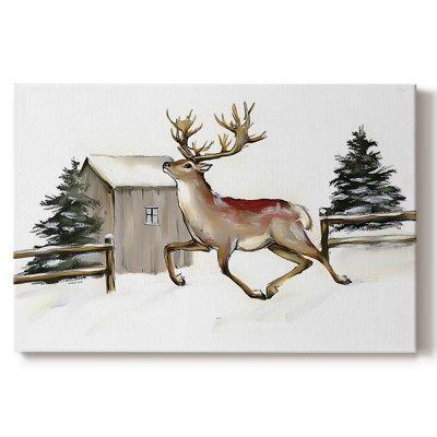 Christmas Holiday Art III- Gallery Wrapped Canvas-CLVIII
