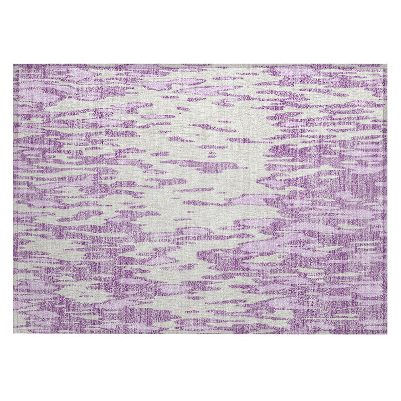 Aleighna Area Rug with Non-Slip Backing, Rectangle 1'8" x 2'6"