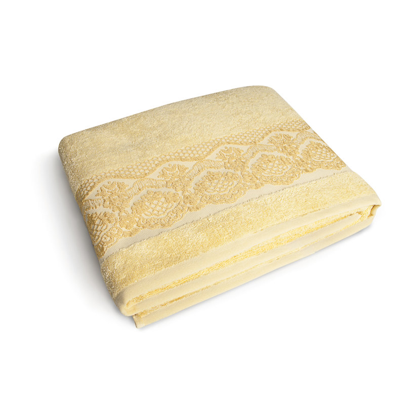 Country Spa Bath Sheet, Yellow