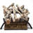 Bluegrass Living Vented Natural Gas or Propane Fireplace Log Set With Remote Control Kit - Birch Wood, 45,000 BTU - Model# BVL18-2-RO-108112026