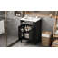 24" Bathroom Vanity With 2 Doors And Tip-Out Drawer, Bathroom Storage Cabinet With Sink, Soft-Closing Doors With Organizers-1728663239