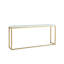 Love Joy Bliss 82'' W Stone Console Table