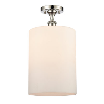 Plafonnier semi-encastré 1 lumière 9 po Leilani