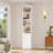 73.4" H Slim Engineered Wood Bookcase-451219901