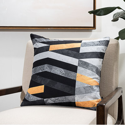  Marble Stripes Throw Pillow