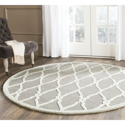 Cannen Hand Tufted Wool Geometric Rug