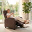 Fauteuil inclinable ergonomique à massage, fauteuil inclinable manuel à 160 ° avec 8 modes et télécommande-1460367720