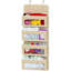 Organisateur de fenêtre transparent au-dessus de la porte / fixation murale, beige-123222353
