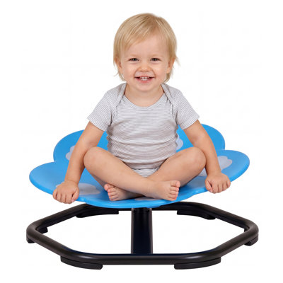 Fauteuil rotatif pour enfants autistes avec lumières et musique, jouet sensoriel à rotation à 360 °, équilibre et coordination