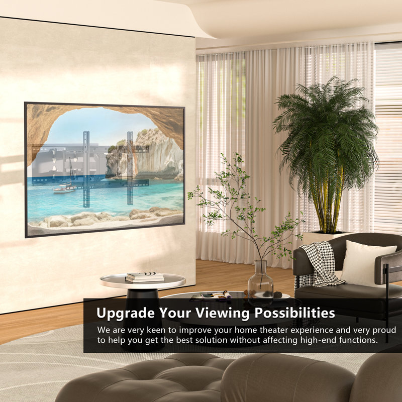 Tilt Swivel Universal Wall Mount for 37”-80” LCD LED Plasma TV