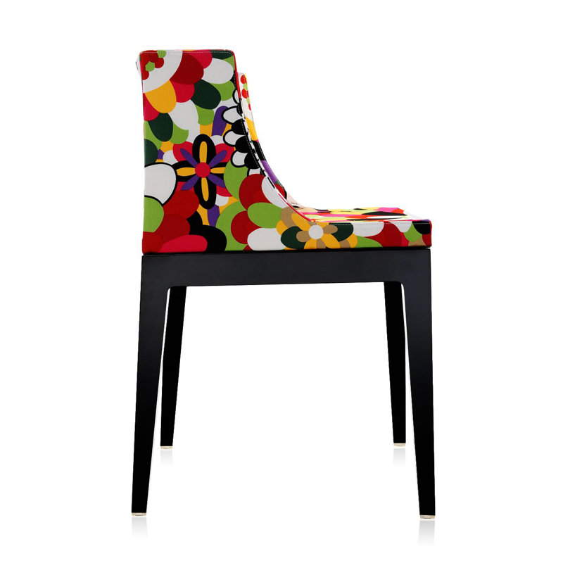 Mademoiselle Cotton Armchair, Vevey Red, Black