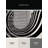Machine Washable Pavla Art Deco Arc Rug in Gray – Black Binding-1619959872