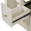 Ensemble de meuble-lavabo mural 24 po pour petit espace, armoire de salle de bain avec lavabo en céramique, 2 tiroirs et 1 porte à fermeture en douceur-466456631