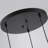 3-light Dimmable Cluster Pendant