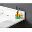 Comptoir de meuble-lavabo 31 po avec lavabo rectangulaire blanc et dosseret de 4 po 31 po-214065572
