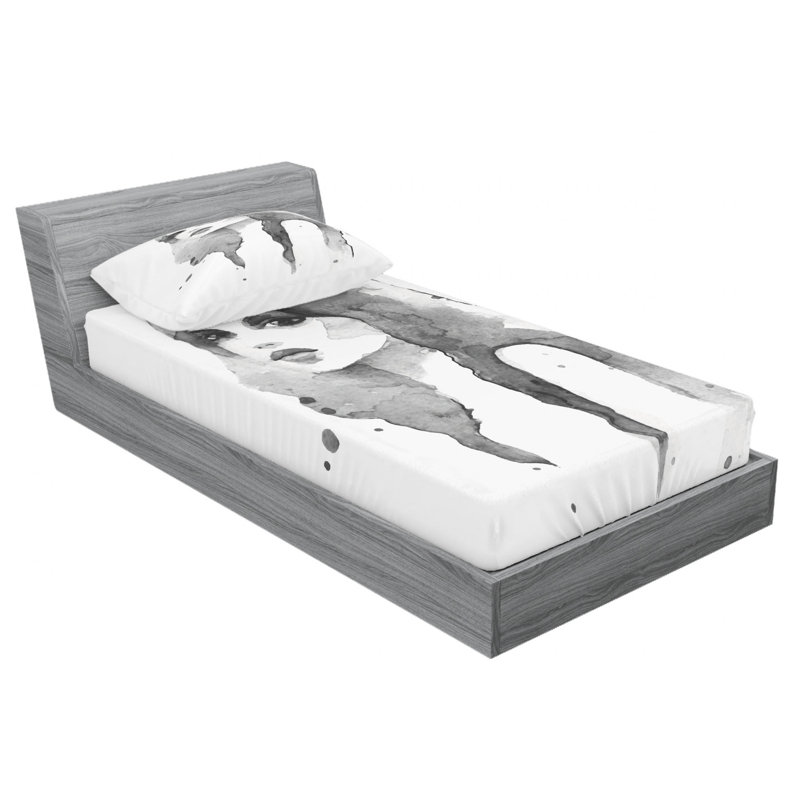 Microfiber Sheet Set, Twin XL Sheet Set with Fitted Sheet