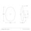 Nome 1 - Light LED Flush Mounted Sconce