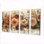 Collingdale - Assortiment de bouquets - Ensemble d'art mural traditionnel-1143801665