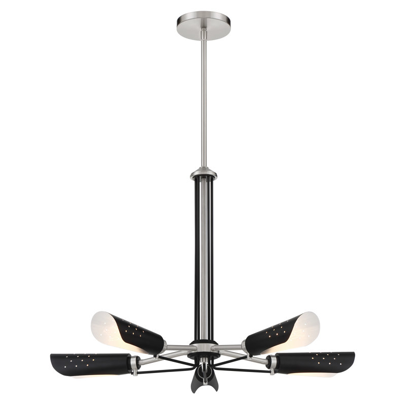 5 - Light Dimmable Sputnik Sphere Chandelier
