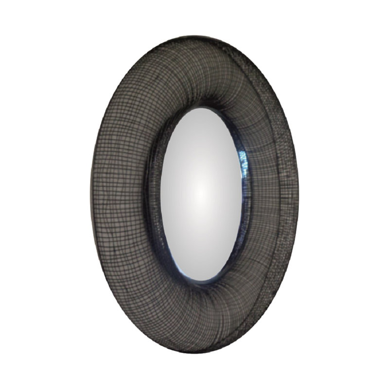 Metal Flat Wall Mirror
