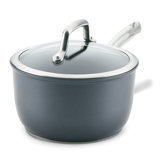 Anolon Accolade Forged Hard Anodized Nonstick Induction Sauce Pan with Lid, 2.5 Quart