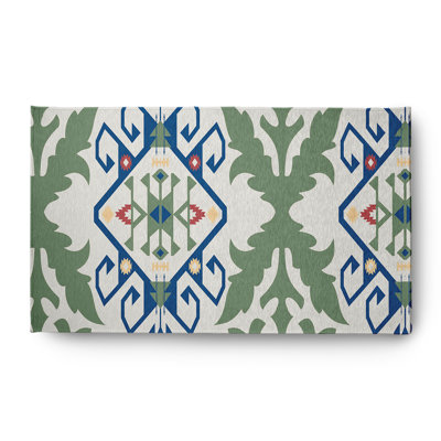 Tapis en chenille Medallion Spring