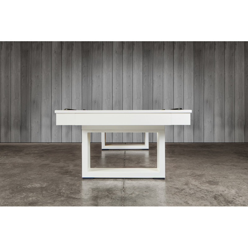 Santorini 8' Slate Pool Table with Professional Installation Included, Charcoal