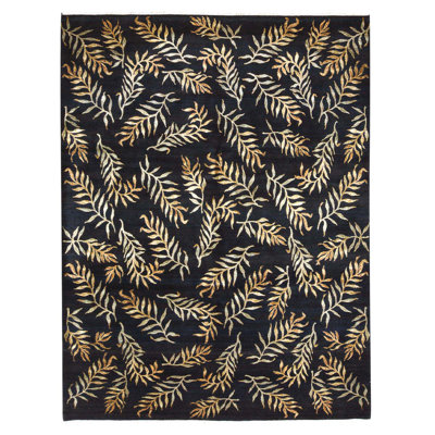 Wool Floral Indoor Rug