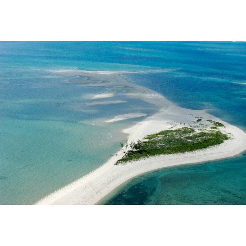 Tropical Island - Wrapped Canvas Print, 30cm H x 46cm W x 3.8cm D