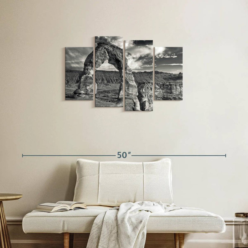 Alvord Delicate Arch BW, 22" H x 36" W