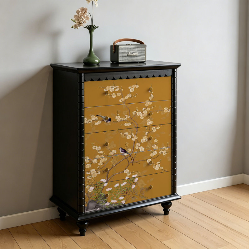 Commode décorative peinte de luxe