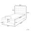 Robards European Single (90 x 200cm) Upholstered Adjustable Bed-1049254736